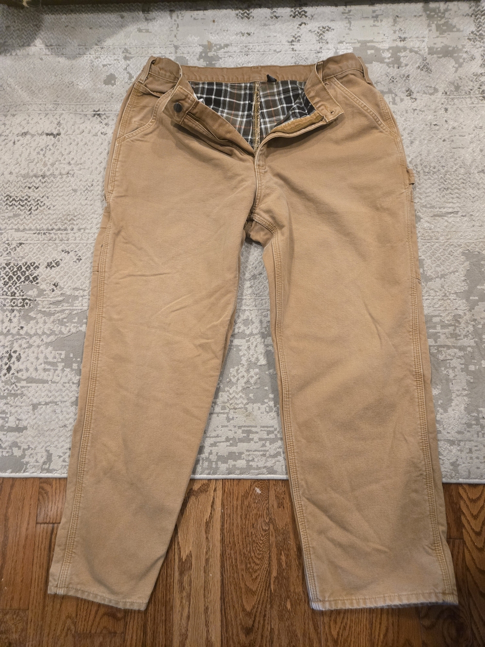 Carhartt Men's Khaki Work Chinos